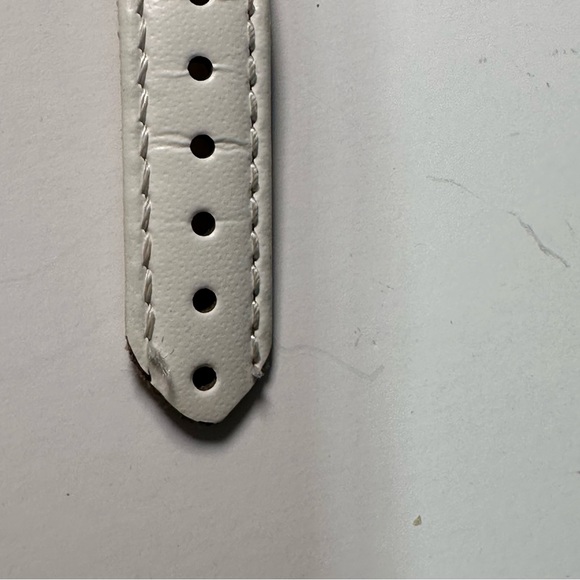 Carriage by timex white leather watch band - Picture 13 of 13